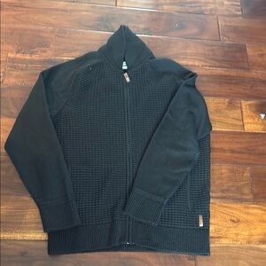 Black Full-Zip Hoodie
